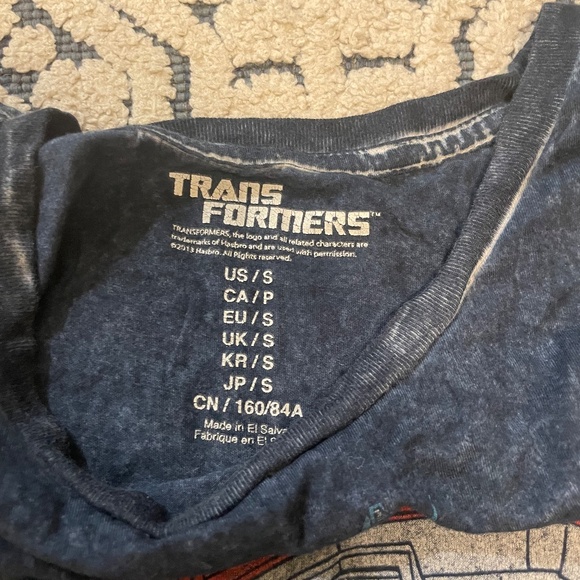 Transformers Optimus Prime Cut Out T-Shirt - Picture 2 of 3